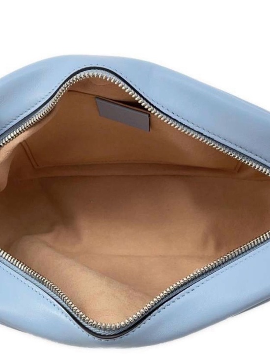 Gucci Light Blue GG Chevron Crossbody Bag - Picture 6 of 10